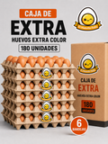 Caja huevo extra color